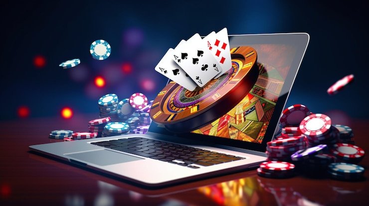 Ilustrasi keamanan siber lewat gembok digital dan jaringan data terenkripsi